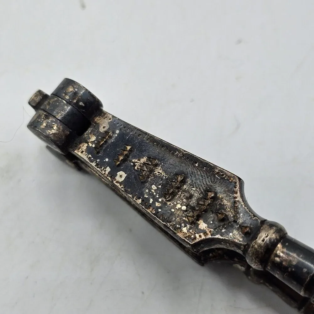 Vintage Silver Plated Nutcracker